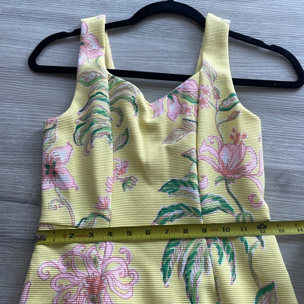 Lilly Pulitzer yellow del Rey dress xxs - Picture 5 of 6